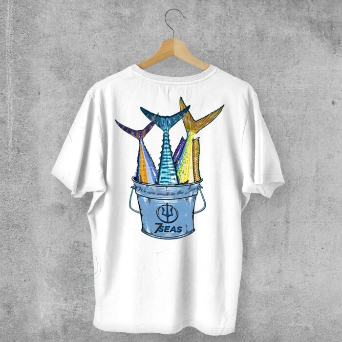 Camiseta Casual 7 Seas Balde de Peixes - Image 2