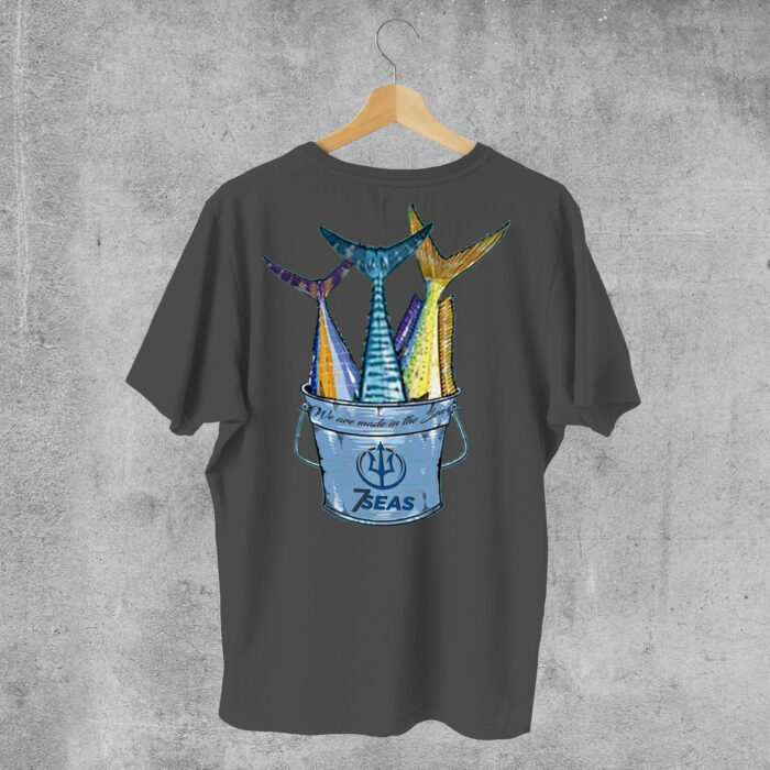 Camiseta Casual 7 Seas Balde de Peixes