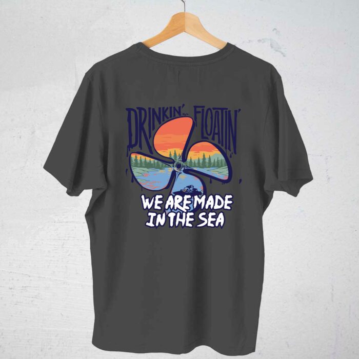 Camiseta Casual 7 Seas Drinkiin Floatin